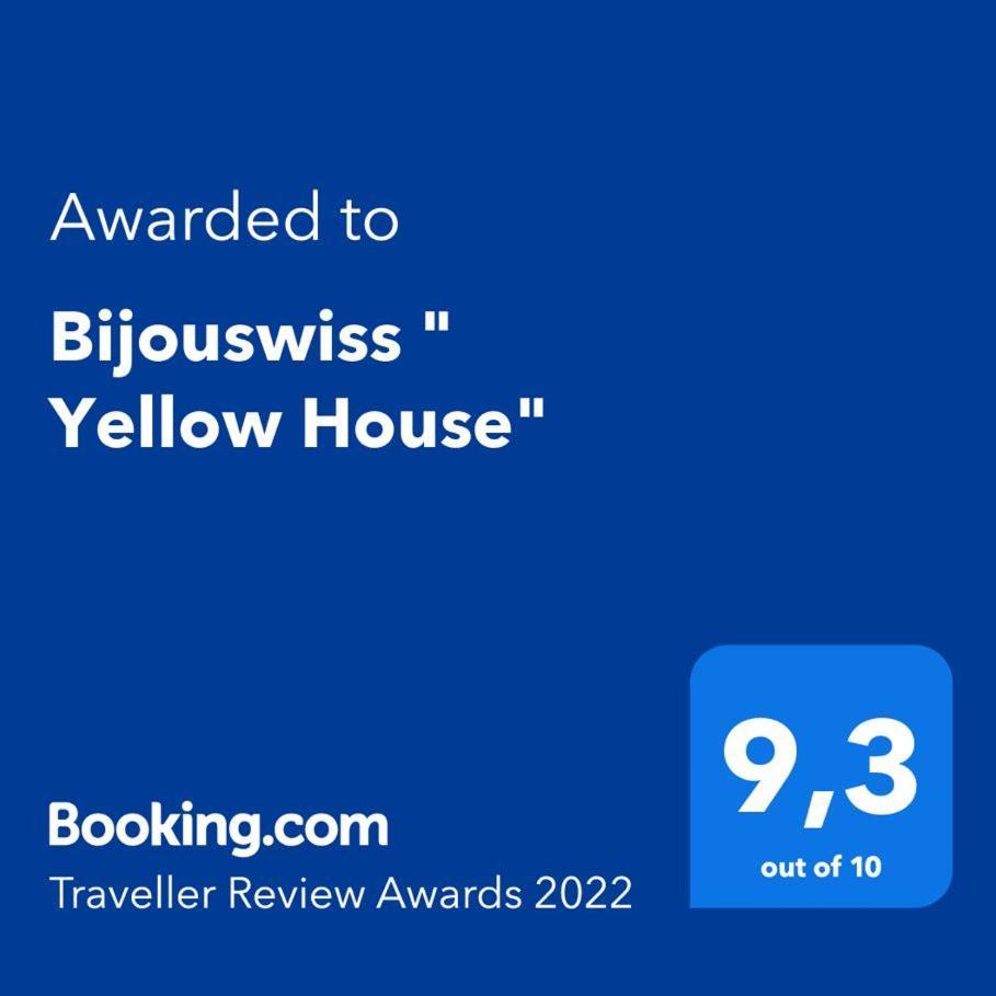 Bijouswiss " Yellow House" Обертерцен Экстерьер фото